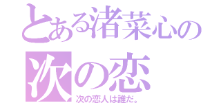 とある渚菜心の次の恋（次の恋人は誰だ。）