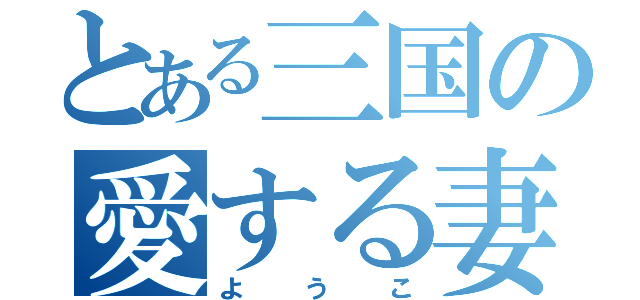 とある三国の愛する妻（ようこ）