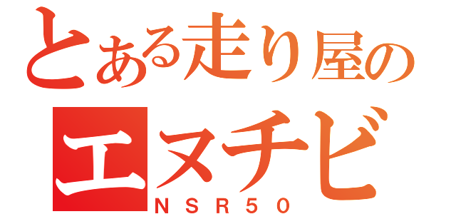 とある走り屋のエヌチビ（ＮＳＲ５０）