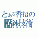 とある香招の苦練技術中（請等等我）