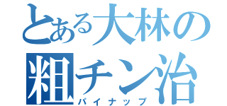 とある大林の粗チン治療（パイナップ）