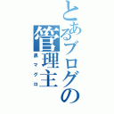 とあるブログの管理主（黒マグロ）