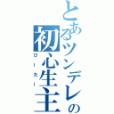 とあるツンデレの初心生主☆（ぴーたー）