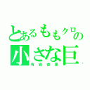 とあるももクロの小さな巨人（有安杏果）