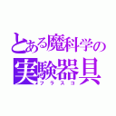 とある魔科学の実験器具（フラスコ）