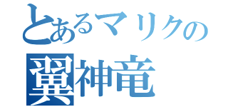 とあるマリクの翼神竜（）