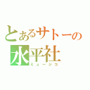 とあるサトーの水平社（ミュージコ）