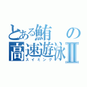 とある鮪の高速遊泳Ⅱ（スイミング）