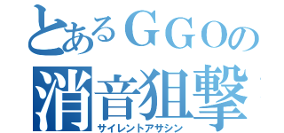 とあるＧＧＯの消音狙撃銃（サイレントアサシン）