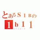 とあるＳ１Ｂの１ｂ１１（ｓｔｕｐｉｄ）