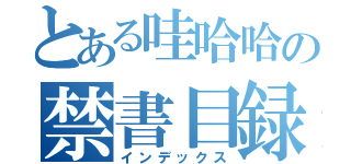 とある哇哈哈の禁書目録（インデックス）