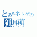 とあるネトゲの狐耳萌（マユル）