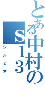 とある中村のｓ１３（シルビア）