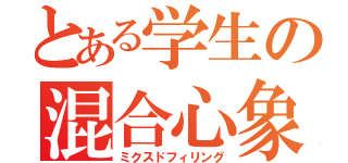 とある学生の混合心象（ミクスドフィリング）