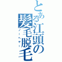 とある江頭の髪毛脱毛（ノーヘヤー）