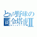 とある野球の司令塔虎Ⅱ（キャッチャー）