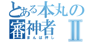 とある本丸の審神者Ⅱ（まんば押し）