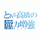 とある髙橋の筋力増強（キントレ）