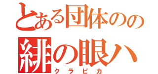 とある団体のの緋の眼ハンター（クラピカ）