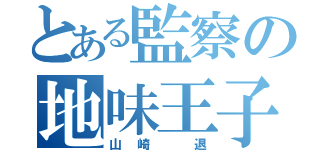 とある監察の地味王子（山崎　退）