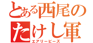 とある西尾のたけし軍団（エアリービーズ）