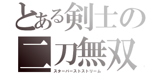 とある剣士の二刀無双（スターバーストストリーム）