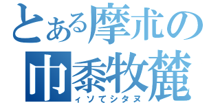 とある摩朮の巾黍牧麓（ィソてシタヌ）