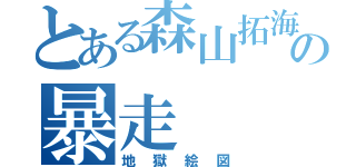 とある森山拓海の暴走（地獄絵図）