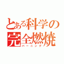 とある科学の完全燃焼（バーニング）