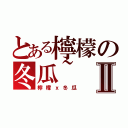 とある檸檬の冬瓜~Ⅱ（檸檬ｘ冬瓜）