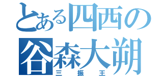 とある四西の谷森大朔（三振王）