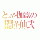 とある伽凛の横革仙弐（サイゼント）