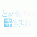 とある僧侶の寺生まれ（ボーンインテンプル）