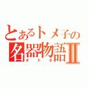 とあるトメ子の名器物語Ⅱ（オナホ）