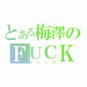 とある梅澤のＦＵＣＫ（ファック）