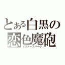 とある白黒の恋色魔砲（マスタースパーク）