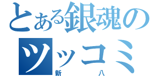 とある銀魂のツッコミ役（新八）