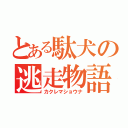 とある駄犬の逃走物語（カクレマショウナ）