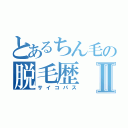 とあるちん毛の脱毛歴Ⅱ（サイコパス）