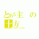 とある主の土方（マヨラーじゃない）