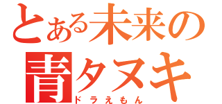 とある未来の青タヌキ（ドラえもん）