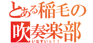 とある稲毛の吹奏楽部（いなすいっ！！）