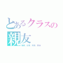 とあるクラスの親友（梨菜、日菜、莉菜、碧海）