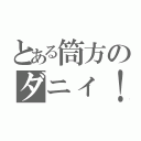 とある筒方のダニィ！（）