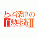 とある深津の自動球遊器Ⅱ（ギャンブルライフ）