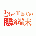 とあるＴＥＣの決済端末（）