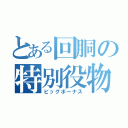 とある回胴の特別役物（ビッグボーナス）