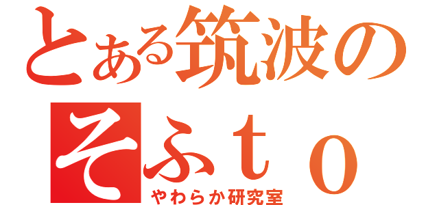 とある筑波のそふｔｏらぼ（やわらか研究室）