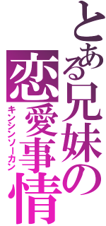 とある兄妹の恋愛事情（キンシンソーカン）