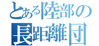 とある陸部の長距離団（）